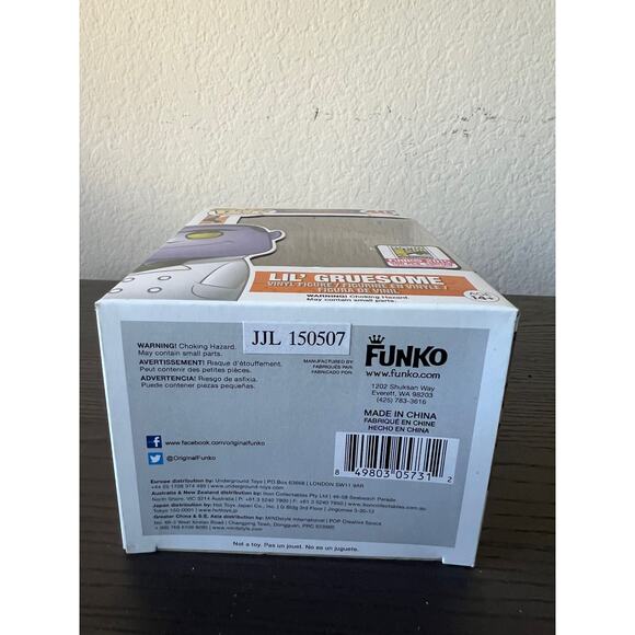 ONLY 500 PIECES LIMITED EDITION CON STICKER Lil Gruesome Funko Pop #40 Wacky LE - Picture 6 of 6